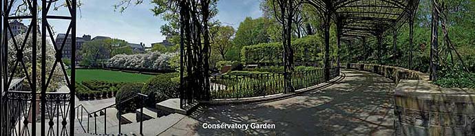 central park panoramic images